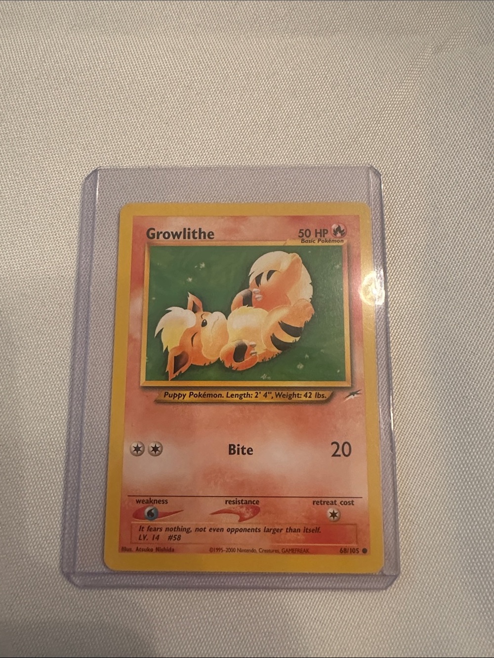 1st Edition 1995-2000 Growlithe #68/105